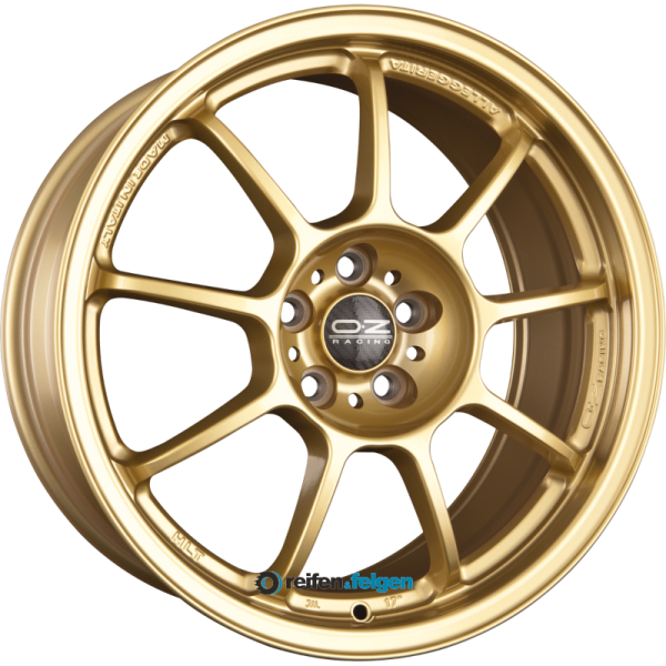 OZ-Racing ALLEGGERITA HLT 10x18 ET40 5x130 NB71.5 Race Gold