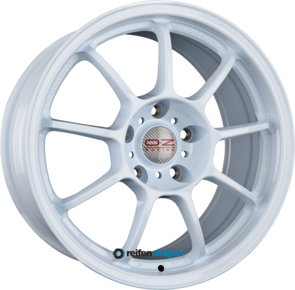 OZ-Racing ALLEGGERITA HLT 8.5x18 ET55 5x114.3 NB75 Weiß lackiert
