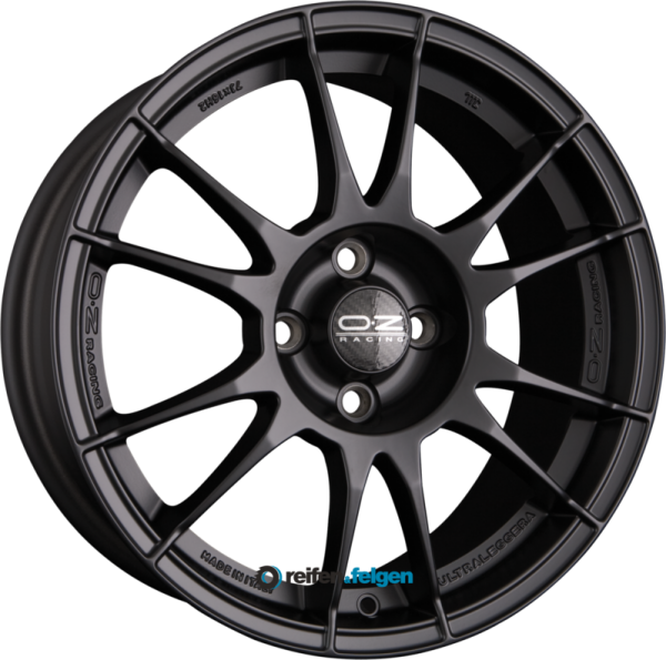 OZ-Racing ULTRALEGGERA 7x17 ET25 4x108 NB75 Matt Black