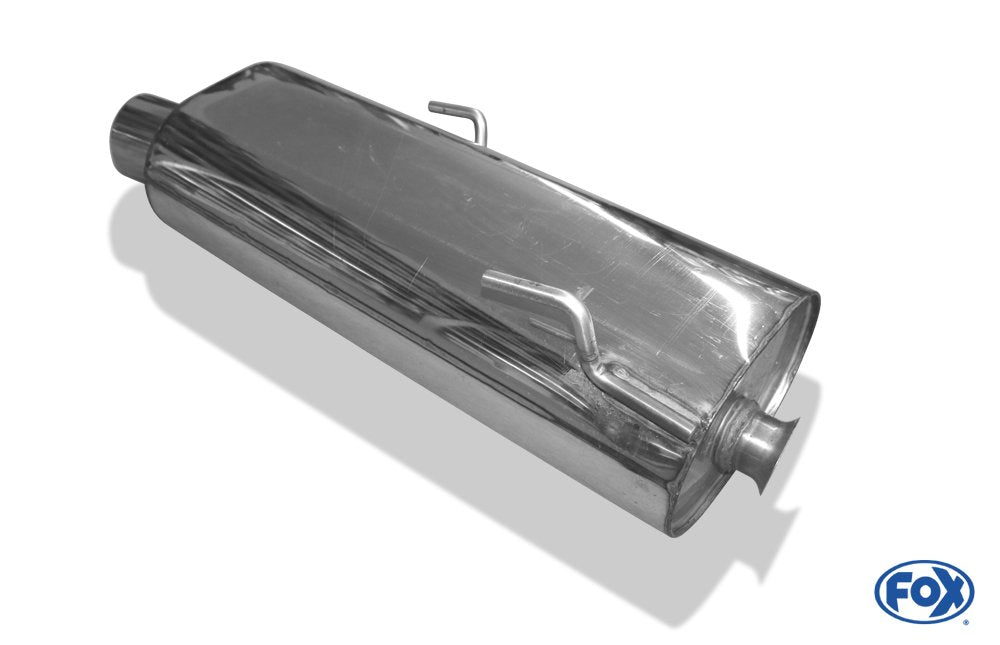 Fox Auspuff Sportauspuff Endschalldämpfer für Peugeot 206 1.1l 40/44kW 1.4l 55kW