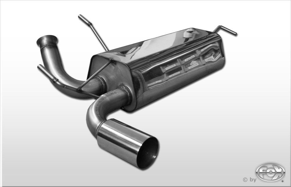 Fox Auspuff Sportauspuff Komplettanlage für Peugeot 206 RC 2.0l 130kW