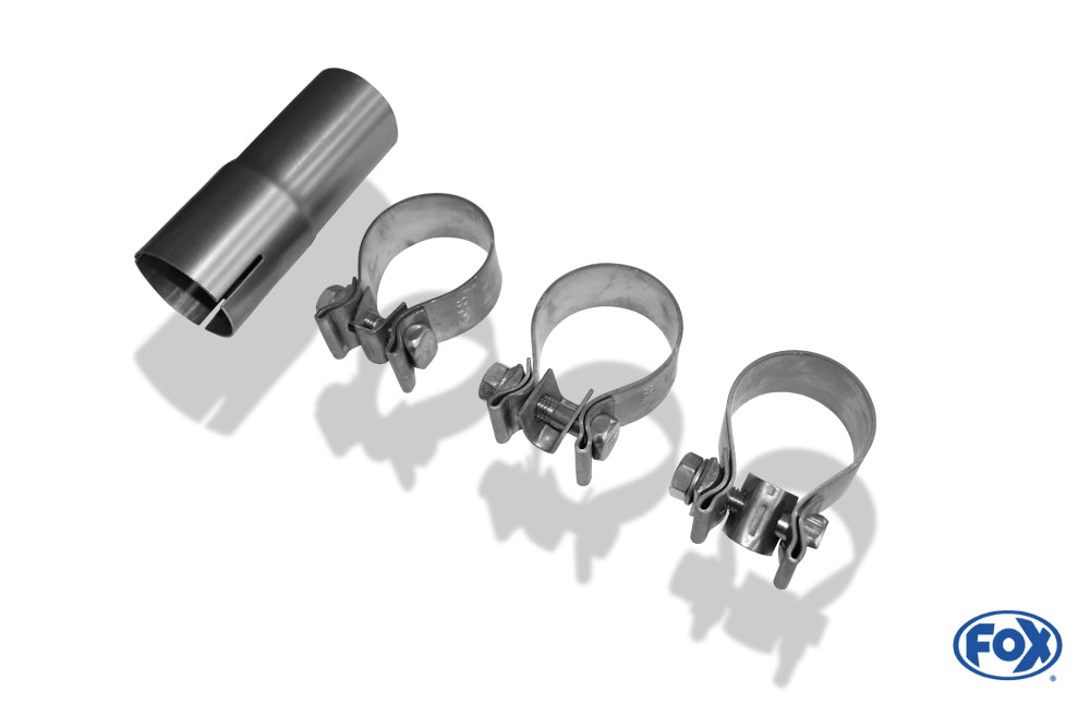 Fox Auspuff Sportauspuff Endschalldämpfer für Peugeot 207 SW RC 1.6l 128W