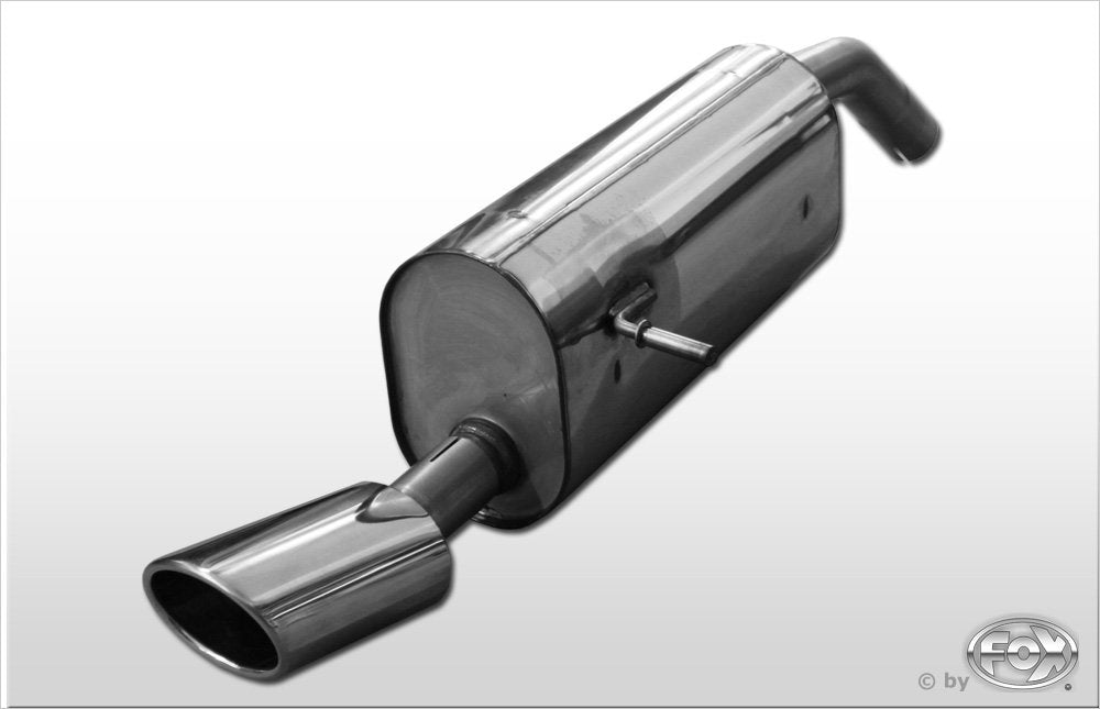 Fox Auspuff Sportauspuff Endschalldämpfer für Peugeot 207 SW 1.4l 54/70/72kW