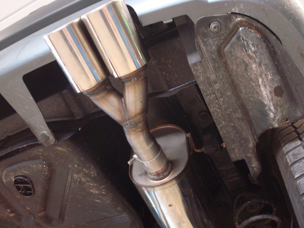 Fox Auspuff Sportauspuff Endschalldämpfer für Peugeot 207 SW 1.4l 54/70/72kW