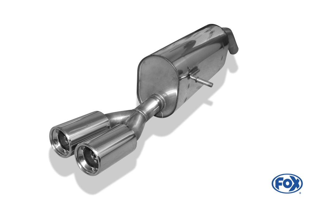 Fox Auspuff Sportauspuff Endschalldämpfer für Peugeot 207 SW 1.4l 54/70/72kW