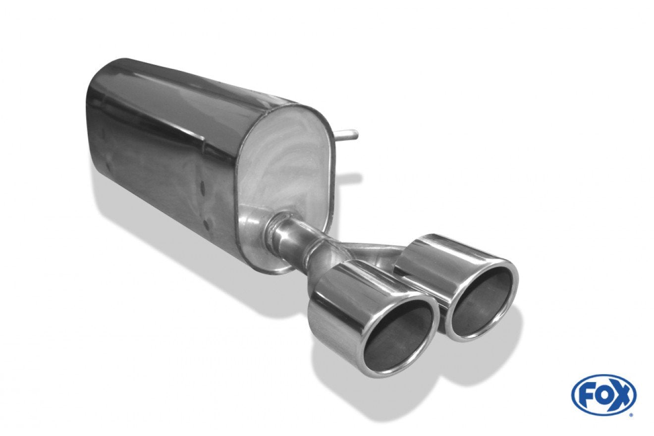 Fox Auspuff Sportauspuff Endschalldämpfer für Peugeot 208 GTI 1,6l 147kW
