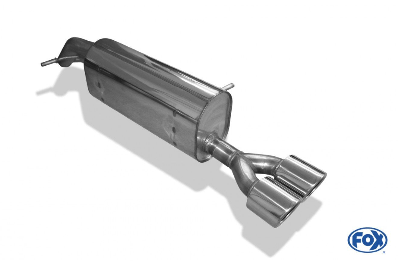 Fox Auspuff Sportauspuff Endschalldämpfer für Peugeot 208 GTI 1,6l 147kW