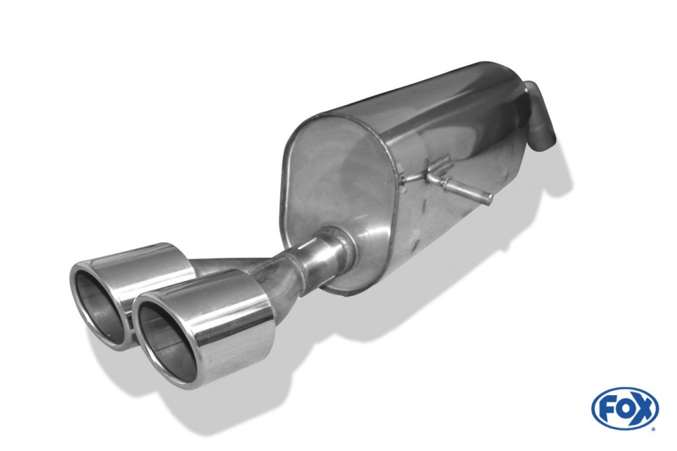 Fox Auspuff Sportauspuff Endschalldämpfer für Peugeot 208 GTI 1,6l 147kW