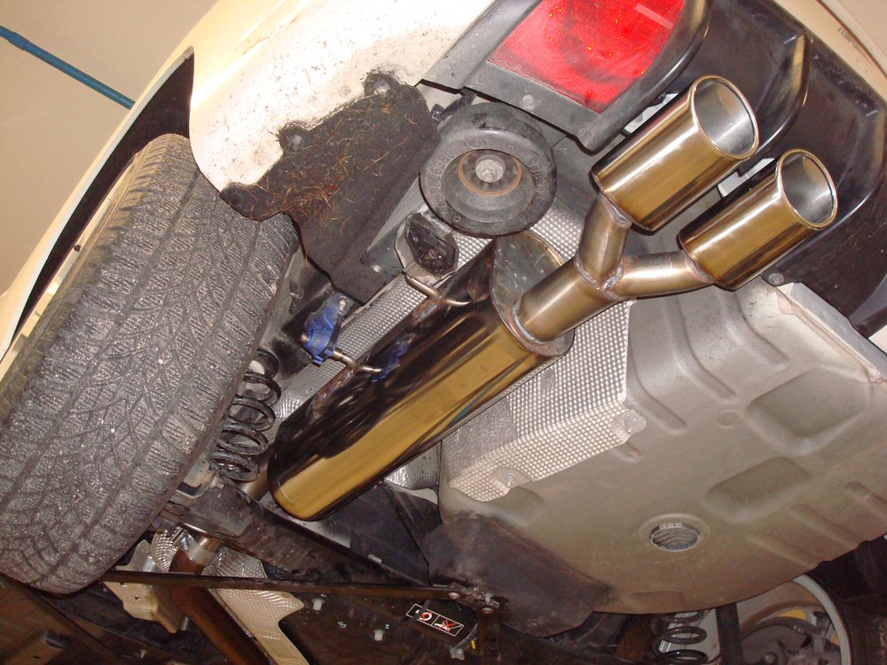 Fox Auspuff Sportauspuff Endschalldämpfer für Peugeot 308 cc 1.6l THP 147kW