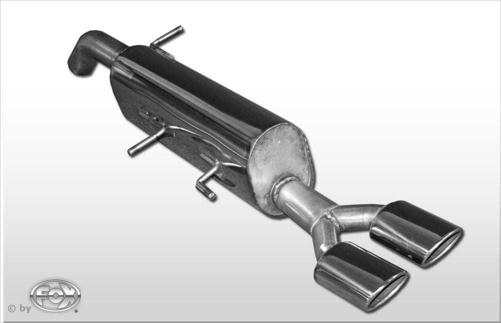 Fox Auspuff Sportauspuff Endschalldämpfer für Peugeot 308 cc 1.6l THP 147kW