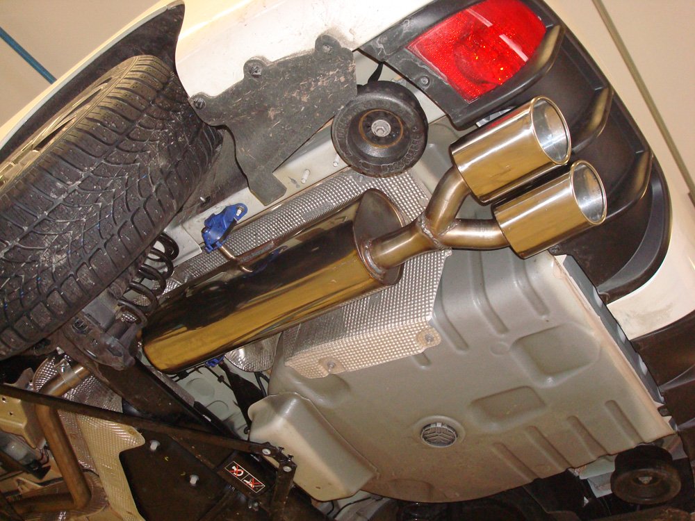 Fox Auspuff Sportauspuff Endschalldämpfer für Peugeot 308 cc 1.6l 115kW