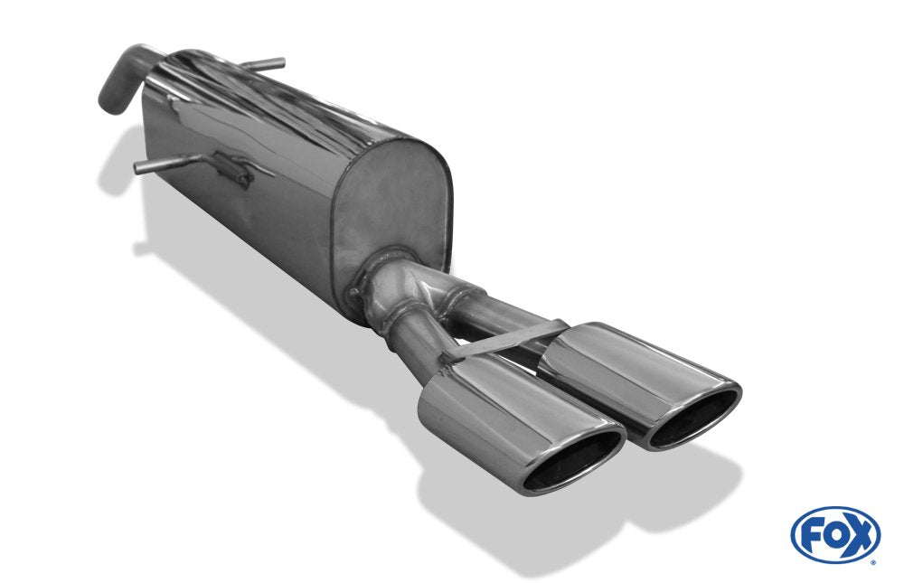 Fox Auspuff Sportauspuff Endschalldämpfer für Peugeot 308 cc 1.6l 115kW