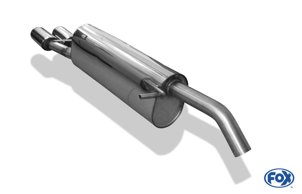 Fox Auspuff Sportauspuff Endschalldämpfer für Peugeot 308 cc 1.6l 115kW