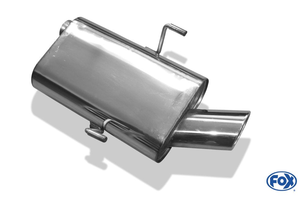 Fox Auspuff Sportauspuff Endschalldämpfer für Peugeot 406 Limo 1,6l 65kW 1,8l