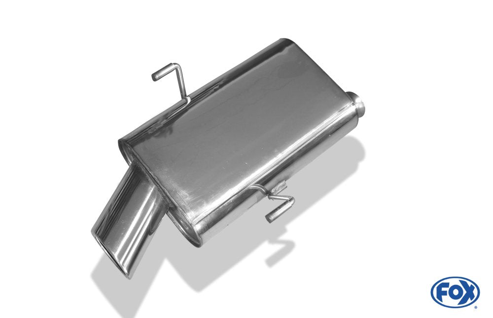 Fox Auspuff Sportauspuff Endschalldämpfer für Peugeot 406 Limo 1,6l 65kW 1,8l