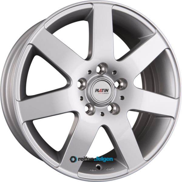 PLATIN WHEELS P 04 7x16 ET45 5x108 NB72.6 Silber