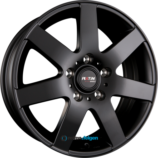 PLATIN WHEELS P 04 7x16 ET45 5x120 NB65.1 Schwarz Matt