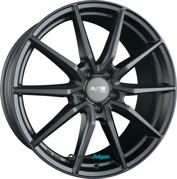 PLATIN WHEELS P 109 8x19 ET33 5x112 NB66.6 Matt Graphite