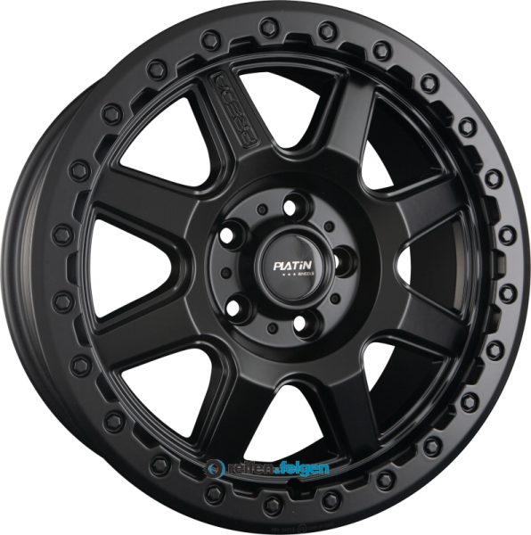 PLATIN WHEELS P 111 8x18 ET50 5x120 NB65.1 Matt Black