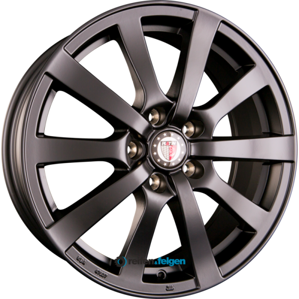 PLATIN WHEELS P 58 6.5x15 ET38 4x100 NB63.4 Matt Black