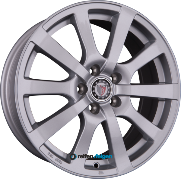 PLATIN WHEELS P 58 6.5x15 ET38 5x100 NB63.4 Silber