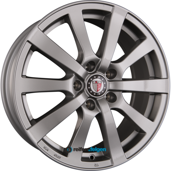 PLATIN WHEELS P 58 7x17 ET38 5x112 NB72.6 Grey