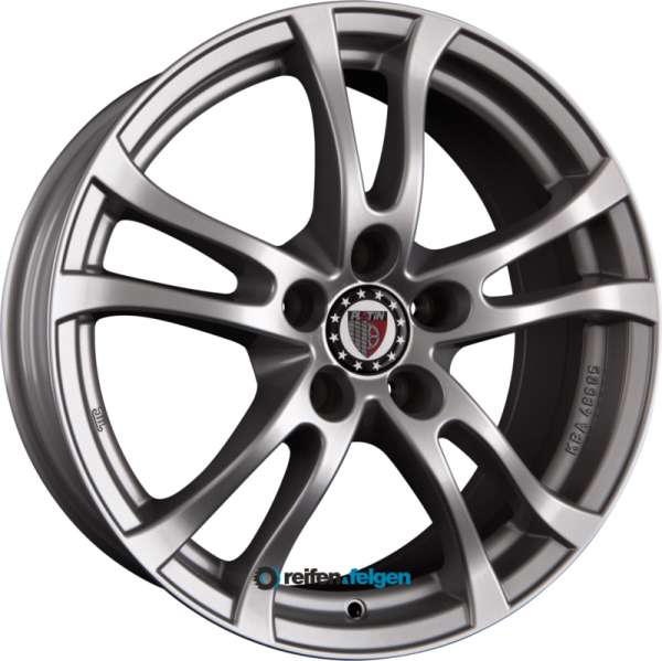 PLATIN WHEELS P 64 7.5x17 ET35 5x110 NB65.1 Polarsilber