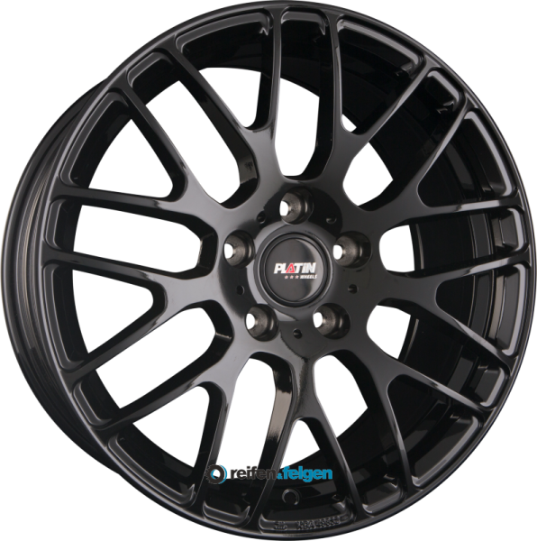 PLATIN WHEELS P 70 7.5x18 ET50 5x108 NB72.6 Black Glossy