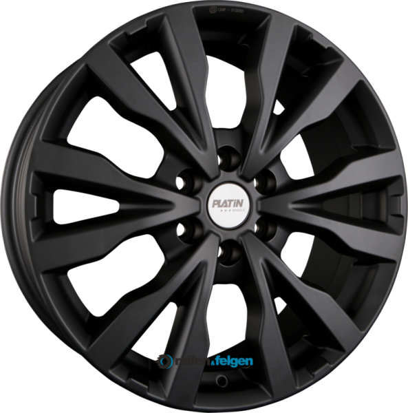 PLATIN WHEELS P 86 7x16 ET55 6x139.7 NB93.1 Matt Black