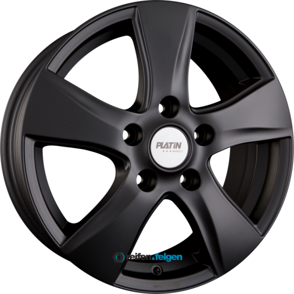 PLATIN WHEELS P 88 6.5x16 ET60 5x160 NB65.1 Schwarz Matt