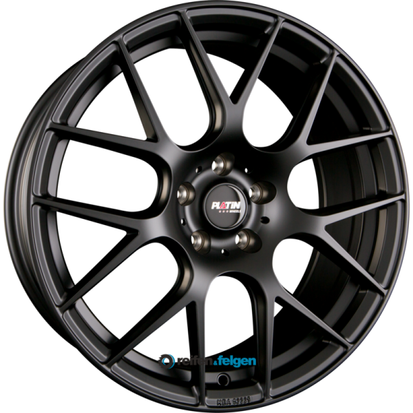 PLATIN WHEELS P 91 8x20 ET27 5x112 NB66.6 Black Flat