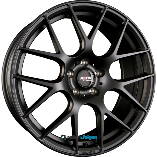 PLATIN WHEELS P 91 8x20 ET39 5x112 NB66.6 Black Flat