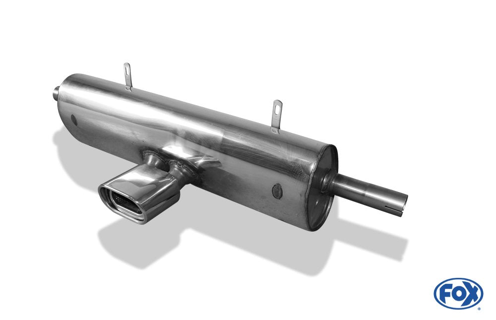 Fox Auspuff Sportauspuff Endschalldämpfer für Porsche Boxster Typ 986 2.5l 150kW
