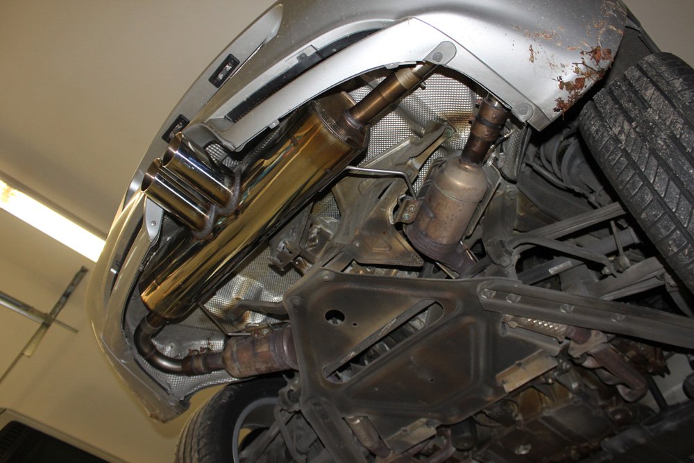 Fox Auspuff Sportauspuff Endschalldämpfer für Porsche Boxster 986 3,2l