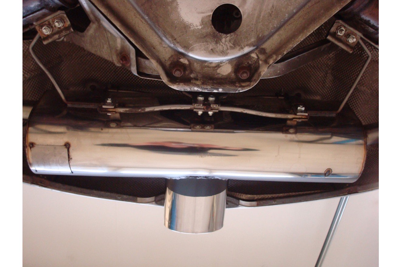 Fox Auspuff Sportauspuff Endschalldämpfer für Porsche Boxster 986 2.7l 3.2l