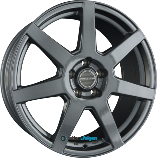 ProLine Wheels B1 6x15 ET18 4x108 NB65.1 Grey Glossy