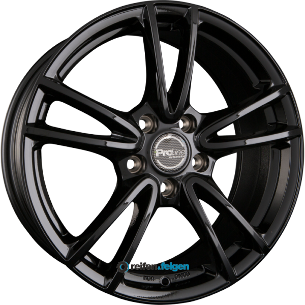 ProLine Wheels CX300 8.5x20 ET25 5x112 NB66.6 Black Glossy (BG)