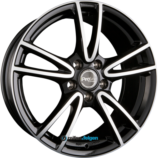 ProLine Wheels CX300 8.5x20 ET25 5x112 NB66.6 Black Polished (BP)