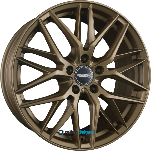 RAEDERWERK RW0.1 8.5x19 ET45 5x112 NB66.6 Bronze Matt werk91-4 8,5x19 ET45 5x112 Alufelge Bronze