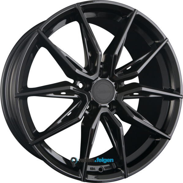 RAEDERWERK RW0.2 8.5x19 ET35 5x112 NB66.6 Black werk91-4 8,5x19 ET35 5x112 Alufelge Schwarz