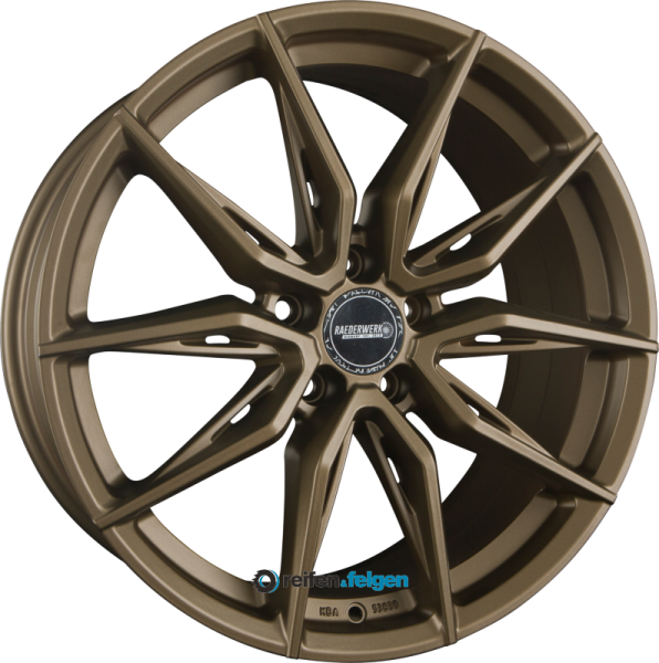 RAEDERWERK RW0.2 8.5x19 ET35 5x120 NB72.6 Bronze Matt werk91-4 8,5x19 ET35 5x120 Alufelge Bronze