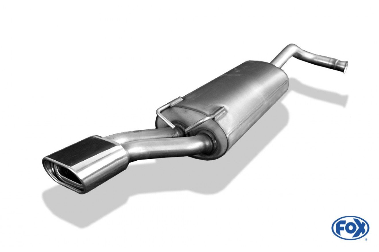 Fox Auspuff Sportauspuff Endschalldämpfer für Renault 19 - Chamade 1,8l