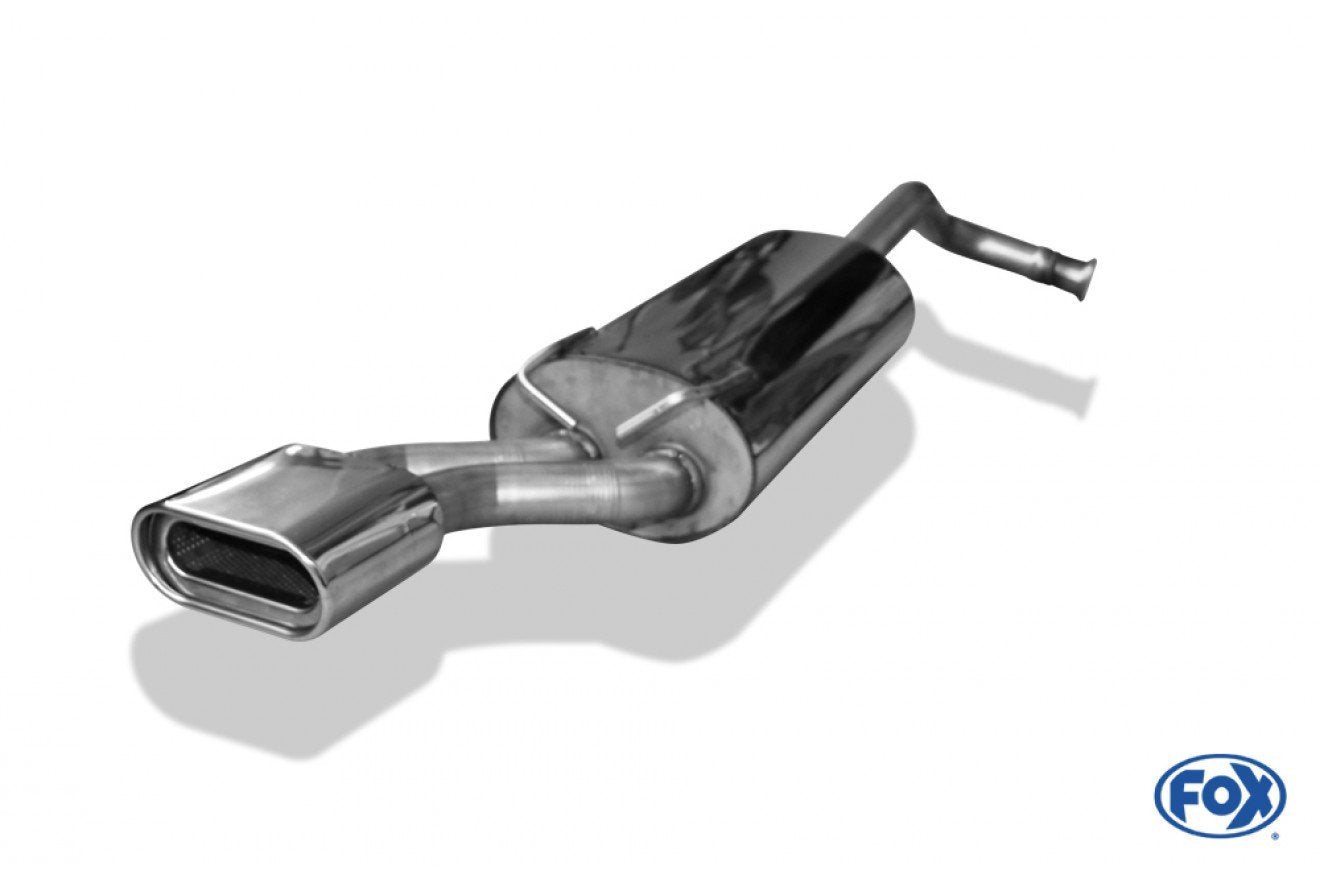 Fox Auspuff Sportauspuff Endschalldämpfer für Renault 19 - Chamade 1.9l D