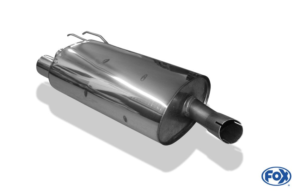 Fox Auspuff Sportauspuff Endschalldämpfer für Renault Twingo C06 1.2l 40/43/55kW