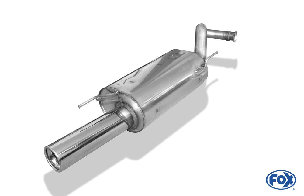 Fox Auspuff Sportauspuff Endschalldämpfer für Renault Clio I B/C 57 1,8l
