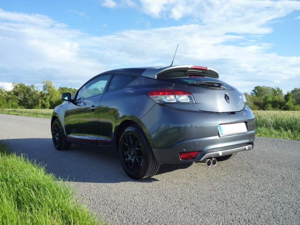 Fox Auspuff Sportauspuff Komplettanlage für Renault Megane 3 GT Line Schrägheck