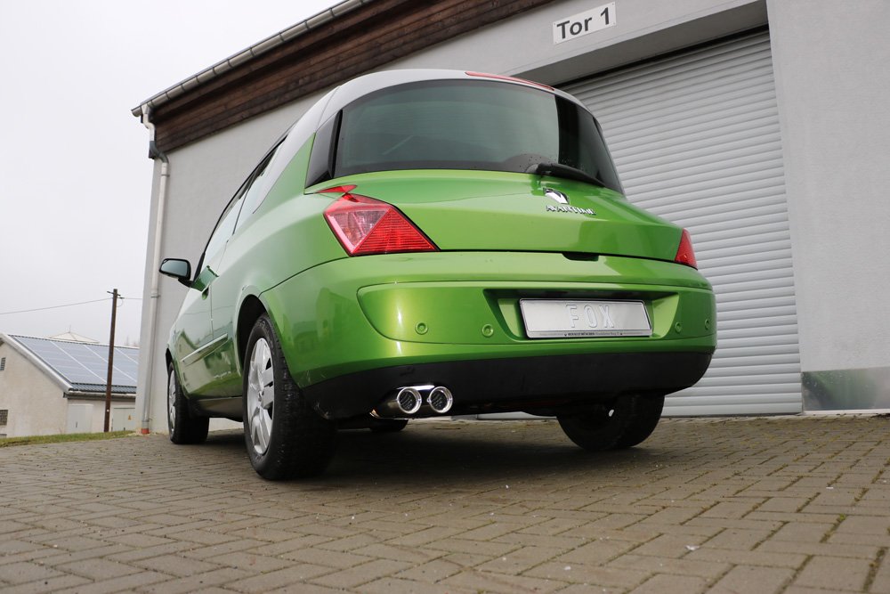 Fox Auspuff Sportauspuff Komplettanlage für Renault Avantime 2.0l T 120kW