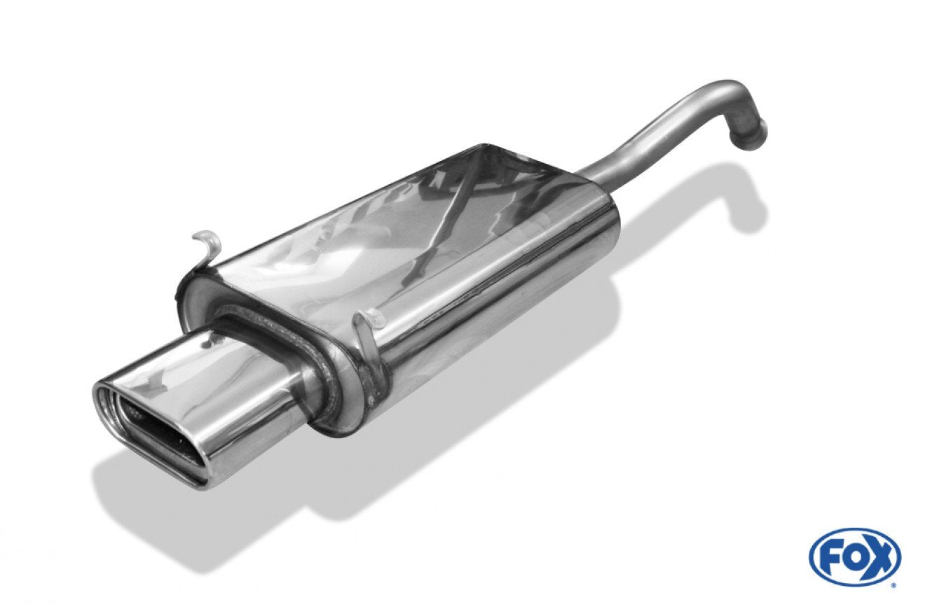 Fox Auspuff Sportauspuff Endschalldämpfer für Renault Laguna I B56 - Limo 2.0l