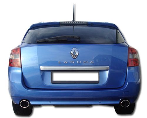 Fox Duplex Endrohrpaar für Renault Laguna III Grandtour 2.0l 150kW