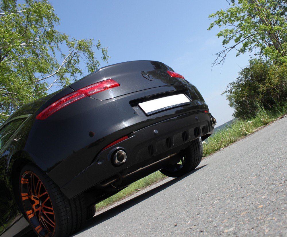 Fox Duplex Endrohrpaar für Renault Laguna III Coupe 2.0l 150kW